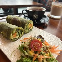 Plant based Rolex   at Africa Coffee & Tea in Hong Kong Island