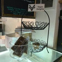 Vegan baked selections at The Underground Bakery in Dennis