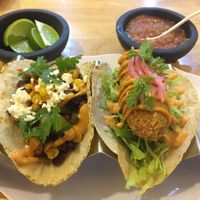 Veggie & rocket tacos at Mexican Choice  in Da Nang