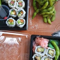 quarantine sushi at Crazy Vegan Sushi in North West London