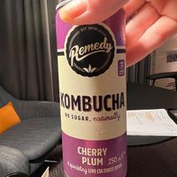 Really tasty kombucha  at Crazy Vegan Sushi in North West London