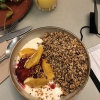 the granola bowl at Oats Day Long in Ghent