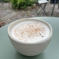Vegan chai latte  at Terpager & Co in Ribe