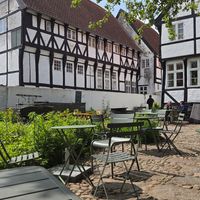 Garden at Terpager & Co in Ribe