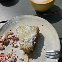 Lemon cake at Terpager & Co in Ribe