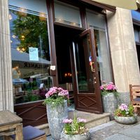 front entrance at Maison Viet in Leipzig