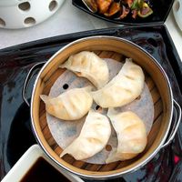Steamed Vegan Dim Sums at Chloe's Chinese Restaurant in Paphos