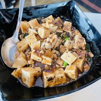 Black bean tofu at Chloe's Chinese Restaurant in Paphos