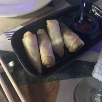 Vegetable spring rolls  at Chloe's Chinese Restaurant in Paphos