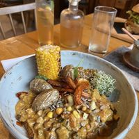 Chickpea curry   at Gasthaus Siriuskogl in Bad Ischl