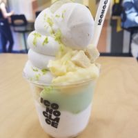 Double Trouble sundae at Iconoglace in Montreal