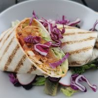 BBQ Jackfruit wrap 🥙 at Kozy Eats  in Riga