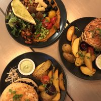 This is food at Kozy Eats  in Riga