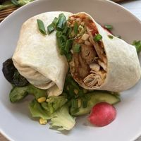Soy with feta cheese wrap at Kozy Eats  in Riga