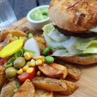 Had to go back to also try the burger 🤤 at Kozy Eats  in Riga