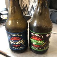 Kvass and “malt” drink(basically other style of kvass)   at Kozy Eats  in Riga