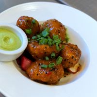 Buffalo marinated cauliflower at Kozy Eats  in Riga