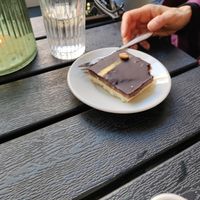 Chocolate - peanut butter cake or biscuit at Kozy Eats  in Riga