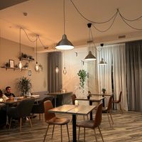 The interior  at Kozy Eats  in Riga