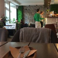 Cafe ambiance   at Kozy Eats  in Riga