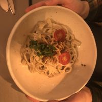 mushroom pasta  at Kozy Eats  in Riga