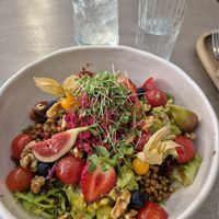 Avocado salad at Kozy Eats  in Riga