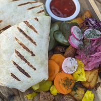 🌯 Burrito (12€) at Kozy Eats  in Riga