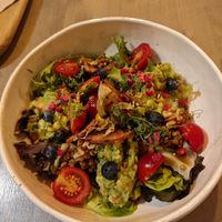avocado lentil salad at Kozy Eats  in Riga