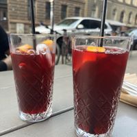 Homemade Forrest berry lemonade   at Kozy Eats  in Riga