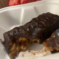 Snickersbar 🍫🥜  at Kozy Eats  in Riga