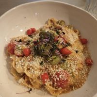 Fettuccine pasta at Kozy Eats  in Riga