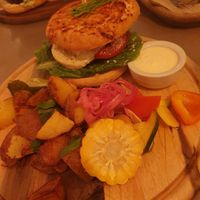 Caesar Burger at Kozy Eats  in Riga