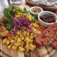 Breakfast at Kozy Eats  in Riga