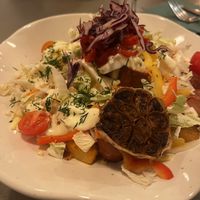 loaded fries, farmers style  at Kozy Eats  in Riga