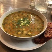 Soup of the day   at Kozy Eats  in Riga