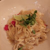Lemon pasta at Kozy Eats  in Riga