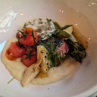 Soy salmon at Kozy Eats  in Riga