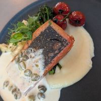 Tofu salmon at Kozy Eats  in Riga