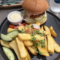 Barbekjū sojšlika burgers  at Kozy Eats  in Riga