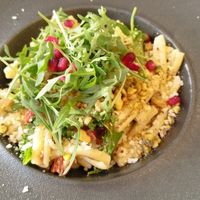 Pistacia pasta at Kozy Eats  in Riga