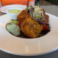 Cauliflower Tempura at Kozy Eats  in Riga