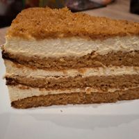 September 2025 - Vegan 'honey' cake at Kozy Eats  in Riga