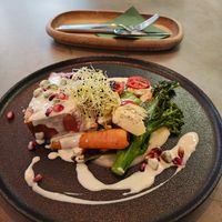 Tofu salmon at Kozy Eats  in Riga