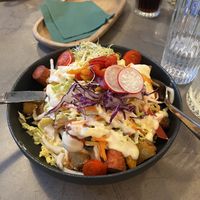 Loaded fries   at Kozy Eats  in Riga