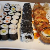 Vegane Rolls at Sushi King in Greifswald