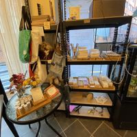 Zero waste products!  at Bab Full Ggot 밥풀꽃 in Seoul