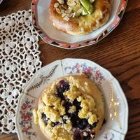 Vegan buns at Masz Babo Placek in Poznan