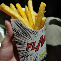 Fries at Flash Eats in Canberra