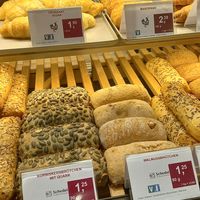vegan croissant 1,90€ and marzipan pastry 2,39€ at SuperBioMarkt - Nordstrasse in Dusseldorf