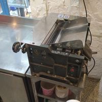 壓麵機 at Xīn KuàiLè De Shū Shí 新快樂地蔬食 in New Taipei City